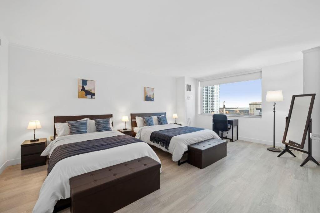 Huge Beachfront Condo Cozysuites At Showboat Atlantic Stadt Exterior foto