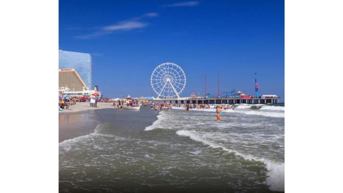 Huge Beachfront Condo Cozysuites At Showboat Atlantic Stadt Exterior foto